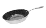 Nerūdijančio plieno keptuvė BOLLIRE BLACK SAPPHIRE, 28 cm