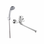 Vonios mai&scaron;ytuvas INVENA VERSO, ilgu snapu, su du&scaron;o sistema