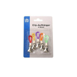 Rank&scaron;luosčių kilpos-klipsai AXENTIA, chromo sp.