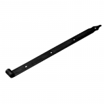 Vartų lankstas ZP 600fi13c, 600x35/4,0 x 13 mm, universalus, juodos sp.