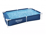 Karkasinis baseinas BESTWAY Steel Pro, mėlynos sp., 221 x 150 x 43 cm