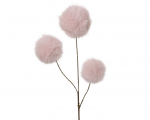 Kalėdinė dekoracija FLUFFY BALL, &scaron;v.rožinės sp., 12 x 70 cm, 1 vnt