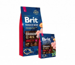 Sausas &scaron;unų ėdalas BRIT PREMIUM BY NATURE ADULT L, 3 kg