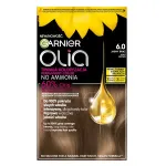 Plaukų dažai Garnier Olia, 6.0 &scaron;viesiai ruda