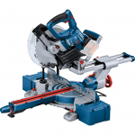 Akumuliatorinės skersinio pjovimo staklės BOSCH PRO GCM 18V-216 D, 18 V (be akum. ir krov.)