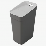 &Scaron;iuk&scaron;lių dėžė CURVER READY, pilkos sp., 36,7 x 24,6 x 55,1 cm, 30 l