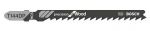 Siaurapjūklio geležtės BOSCH T 144 DP, 76 mm, HCS, medienai, 2 vnt.