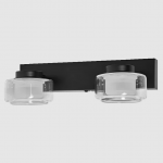 Ta&scaron;kinis LED &scaron;viestuvas LEDVANCE ORBIS FLAME, IP44 2x5,5W CCT 3000/4000K 2x350lm 30x9x13cm