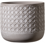 Keraminis vazonas VIENNA, pilkos sp., 15 x 14 cm