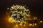 Elektrinė girlianda CLUSTER, 1512 LED, IP44, 8,8 W, 36 V, &scaron;iltai balta, 11 m