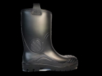 Darbiniai batai su metalo apsaugomis 141P, pa&scaron;iltinti, juodos sp., 43 dydžio