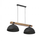 Pakabinamas &scaron;viestuvas TK LIGHTING OSLO BLACK 2, 2xE27, LED Max 15W