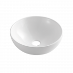 Pastatomas praustuvas Invena, keramika, 42 cm x 42 cm x 17 cm