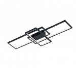 I&scaron;manusis lubinis LED &scaron;viestuvas TRIO THIAGO, 36W 3000-6000K RGB 3000lm WIZ 42x104x8,5cm su pultu