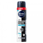 Vyri&scaron;kas dezodorantas Nivea Black & White Invisible Fresh, 250 ml