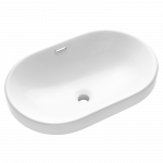 Pastatomas praustuvas Invena Nike, keramika, 60 cm x 40 cm x 18 cm