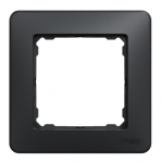 Vienvietis rėmelis SCHNEIDER Sedna Design, antracitas; SDD314801