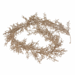 Kalėdinė girlianda GOLD LEAVES, 1.5 m