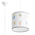 Pakabinamas &scaron;viestuvas SOLLUX FAIRY 30, 1xE27, max 15 W LED, daugiaspalvis