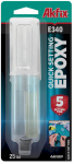 Universalūs epoksidiniai klijai AKFIX E340, greito stingimo, 25 ml