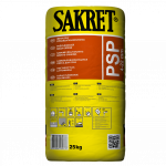 Savaime i&scaron;silyginantis grindų mi&scaron;inys SAKRET PSP, 4-22 mm, 25 kg