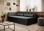 Sofa Fulgeo K, juoda