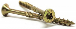 Medsraigčiai TORX 20, geltonai cinkuoti, 4,0 x 25 mm, 300 vnt.