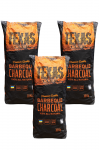 Medžio anglys "Texas Club" 10 kg., 3 vnt.