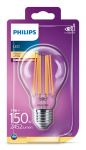 &Scaron;viesos diodų lemputė PHILIPS, E27, 17 W, atitinka 150 W, 2700 K, 2452 lm, nedimeriuojama