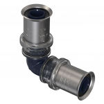 Presuojama alkūnė WAVIN Tigris K5, DN16