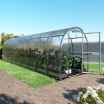 &Scaron;iltnamis KLASIKA SLIM, 6 mm polikarbonato danga, 2 x 8 m, 16 kv.m