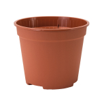 Plastikinis vazonas VASO FAST, rudos sp., 10 x 8 cm, 20 VNT