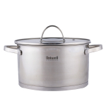 Nerūdijančio plieno puodas su dangčiu UNIWELL, 20 cm