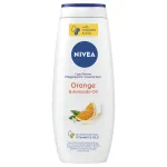 Prižiūrimoji du&scaron;o želė Nivea Orange & Avocado Oil Care Shower, 500 ml