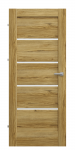 Vidaus durų varčia Trim A4, katanijos ąžuolo sp., 744 x 2030 x 40 mm, kairė