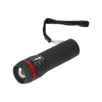LED žibintuvėlis VIRONE, 10W, 60lm, elementai 3xAAA (neįeina), juodos spalvos