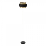 Tor&scaron;eras OSRAM HORNET FLOOR 1xE27 10W juodos/aukso sp, &Oslash;30x175cm