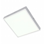 Pavir&scaron;inė LED panelė TOPE MODENA, IP44, 4000 K, 30 W, 2147 lm, baltos sp., 22,2 x 22,2 x h3,1 cm