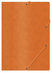 Aplankalas su guma, A4, 390gms, oranžinis