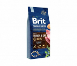 Sausas &scaron;unų ėdalas BRIT PREMIUM BY NATURE LIGHT, 15 kg