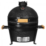 Keraminė kepsninė Kamado Classic Series 16", 40 cm, juodos sp.