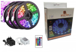 LED juostos rinkinys SPECTOR LIGHT, 24 W, RGB, dimeriuojamas, Smart Wi-Fi + pultelis, 5 m, 30 LED/m