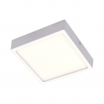Pavir&scaron;inė LED panelė TOPE MODENA, IP44, 4000 K, 16 W, 1168 lm, baltos sp., 14,5 x 14,5 x h3,1 cm