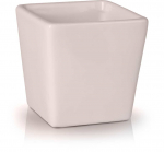 Keraminis vazonas SPRING, kvadratinis, rausvos sp., 9 x 10 cm