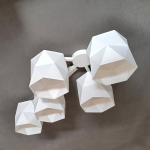 Lubinis &scaron;viestuvas TK LIGHTING MONA 5, 5xE27 LED 15W