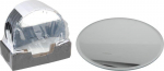 Žvakidė MIRROR, sidabro sp., 20 cm