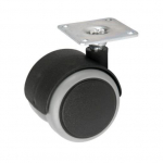 Baldų ratukas, &Oslash;40 mm, su plok&scaron;tele, 40 kg