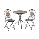 Lauko baldų komplektas MOSAIC, ruda