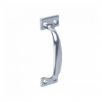 Vartų rankena UNB 140, 140 x 1,3 mm, cinkuota