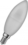 LED lemputė OSRAM, E14, B60, žvakės formos, 7W, 2700K, 806 lm, non-dim, matinė